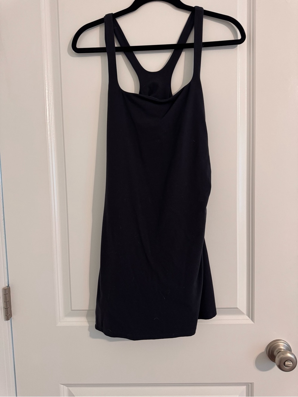 FP Movement by Free People Black Racerback Tank Dress